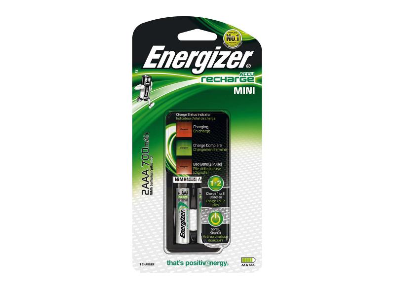 Energizer  AA/AAA NiMH Batterij Lader 2x AAA NiMH/HR03