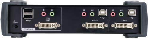 Aten CS1762A KVM switch 2-port DVI-I USB 2.0
