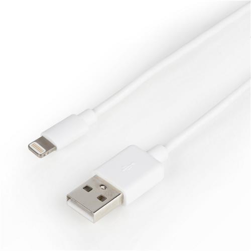 Sweex SWMB39301W10 Data en Oplaadkabel Apple Lightning - USB A Male 1 m Wit