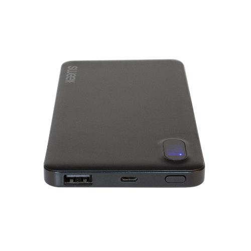 Sweex PBLP8000BL Draagbare Powerbank 8000 mAh USB Zwart