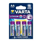 Varta 6106.301.404 Lithium Batterij AA-Blisterkaart