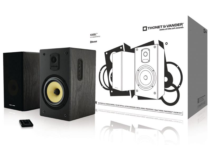 Thonet & Vander HK155-03547 Kugel Speaker 2.0 Bluetooth 140 W Zwart/Geel