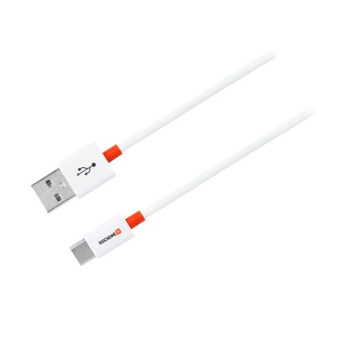 Skross 2700206-E USB 2.0 Kabel USB Type A - USB A Male 1 m Wit