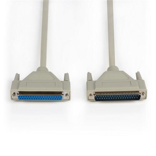 Valueline VLCP52510I10 Seriële kabel D-SUB 37-Pins Male - D-SUB 37-Pins Female 1.00 m Ivoor