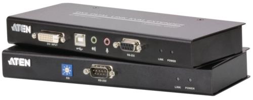 Aten CE602 KVM Extender, DVI DL, USB, audio, RS232 60 m