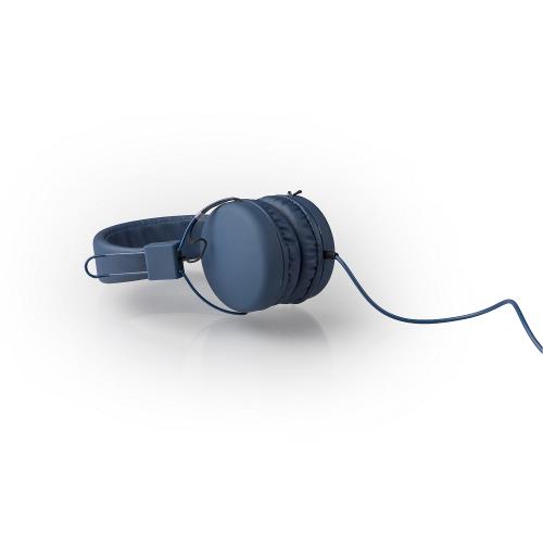 Sweex SWHP100L Hoofdtelefoon On-Ear 1.20 m Blauw