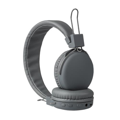 Sweex SWHPBT100G Hoofdtelefoon On-Ear Bluetooth 1.00 m Grijs