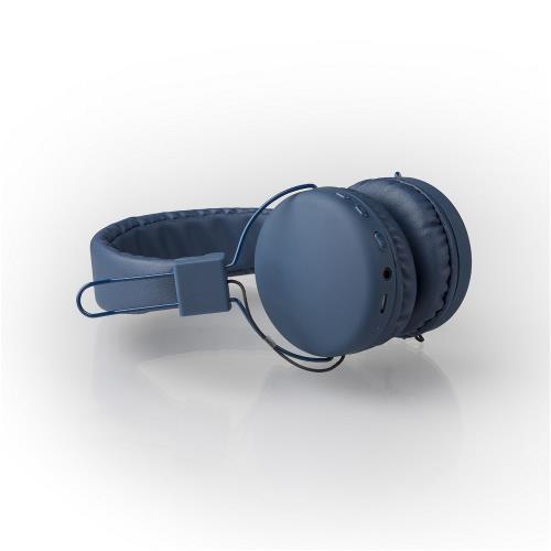 Sweex SWHPBT100L Hoofdtelefoon On-Ear Bluetooth 1.00 m Blauw