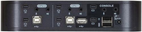 Aten CS1944 KVM switch, dual view, 4-port Mini DisplayPort USB