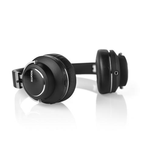 Sweex SWHPBT300B Hoofdtelefoon Over-Ear Bluetooth 1.20 m Zwart