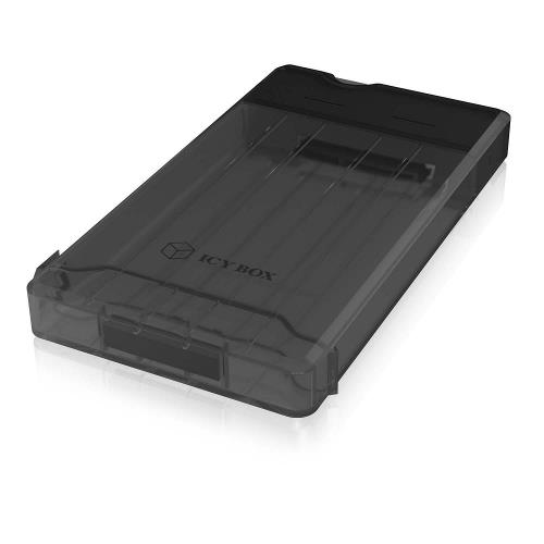 ICY BOX IB-235-C31 Harde Schijf Behuizing 2.5 " SATA HDD/SSD USB Type-CT Zwart