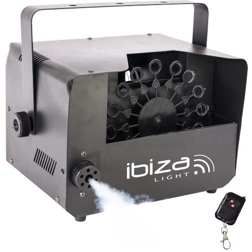 Ibiza Light FOG-BUBBLE400 Mini 2-in-1 rook + bellenblaas machine 400w (1)