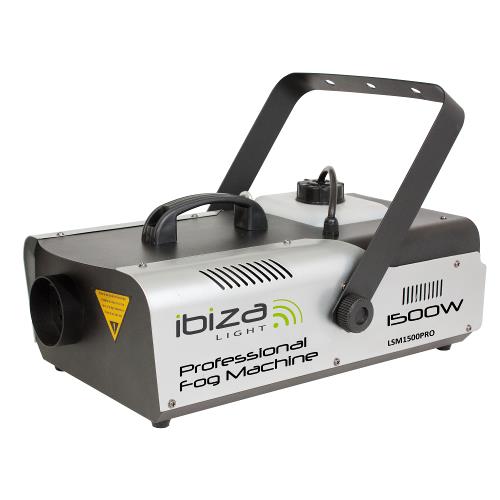 Ibiza Light LSM1500PRO Professionele programmeerbare rookmachine met dmx - 1500w (0)