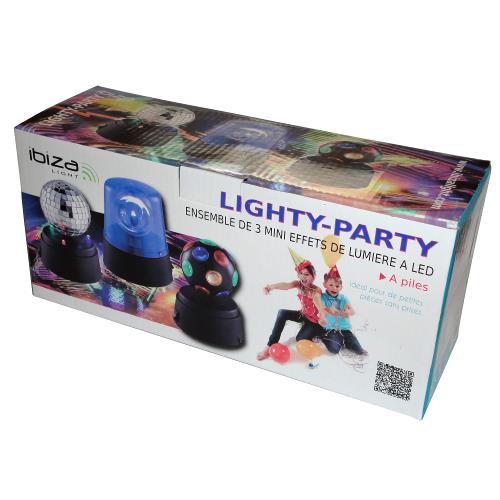 Ibiza Light LIGHTY-PARTY Set van 3 mini led licht effecten (2)