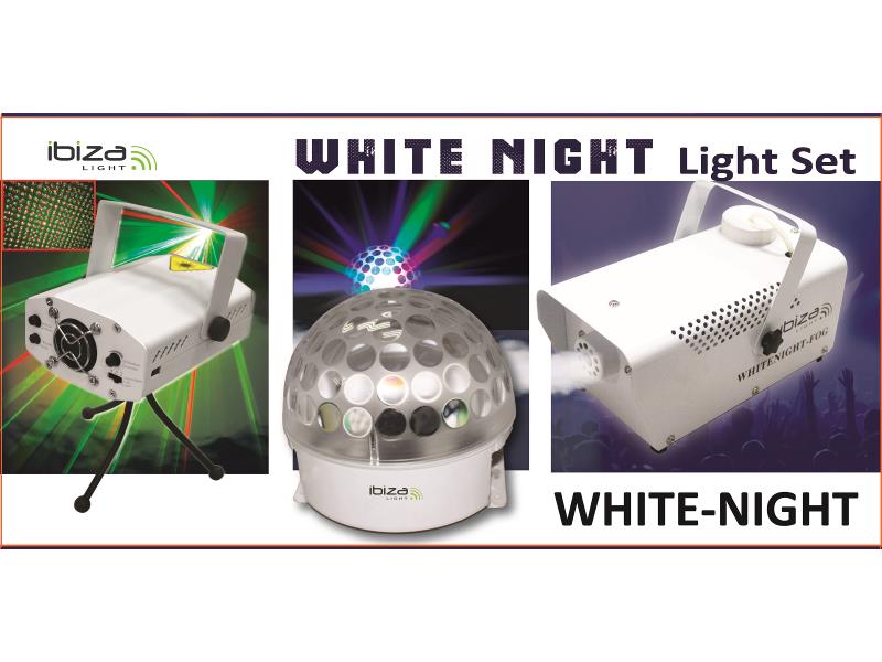 Ibiza Light WHITE NIGHT Lichteffect set 'white night' (0)