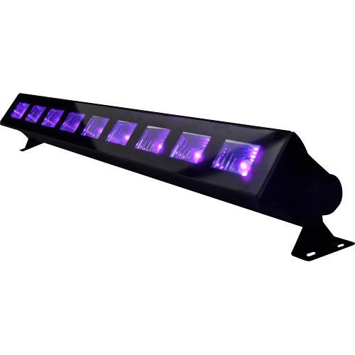Ibiza Light LED-UVBAR Uv led verlichtingsbalk 9 x 1w (2)