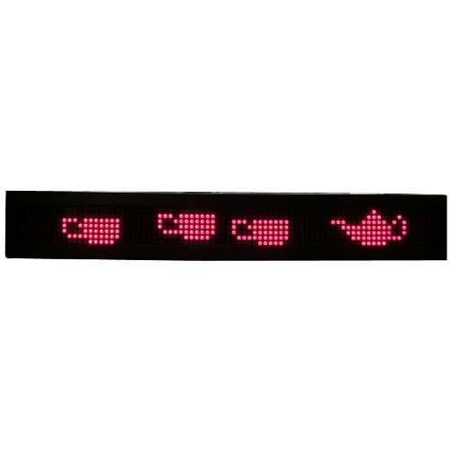 Ibiza Light MOVING-MES15R Programmeerbare rode bewegende lichtkrant (2)