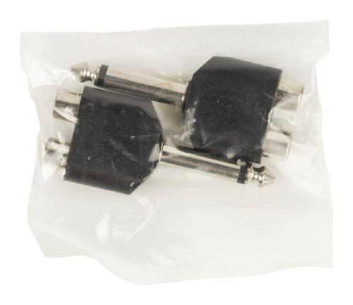 Valueline AC-036 Adapter plug 6.35mm mono stekker - 2x RCA kontra stekker