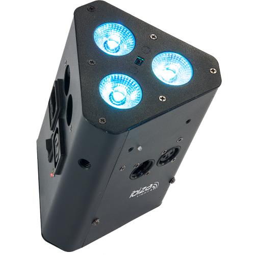 Ibiza Light PAR-TRUSS-BAT Oplaadbare par projector voor truss montage (2)