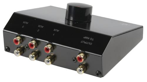 HQ ASWITCH-3 3-weg stereo input uitbreider