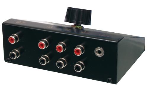 HQ ASWITCH-4 4-weg stereo input uitbreider