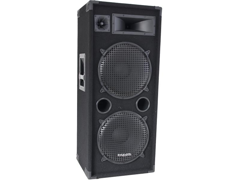 Ibiza Sound STAR215 3-way disco column speakers 2 x 15"/38cm - 1000w (1)