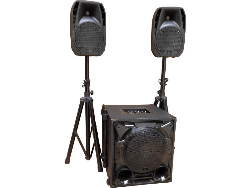 Ibiza Sound CUBE1100-BT 2.1 aktief geluidsysteem 12"/30cm 1100w (1)