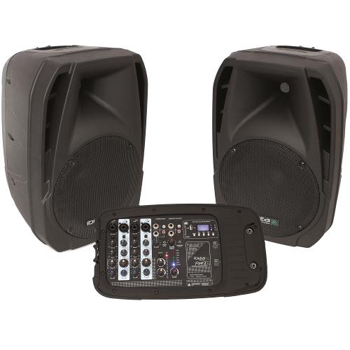 Ibiza Sound COMBO210 Compact, draagbaar geluidsysteem 10"/25cm - 300w (1)