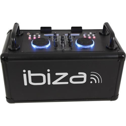 Ibiza Sound DANCE-PARTY Mobiel dj geluidsysteem met bluetooth 200w (4)