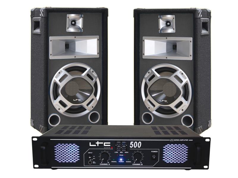 LTC Audio DJ10BG Dj pack 2 x 250w (1)