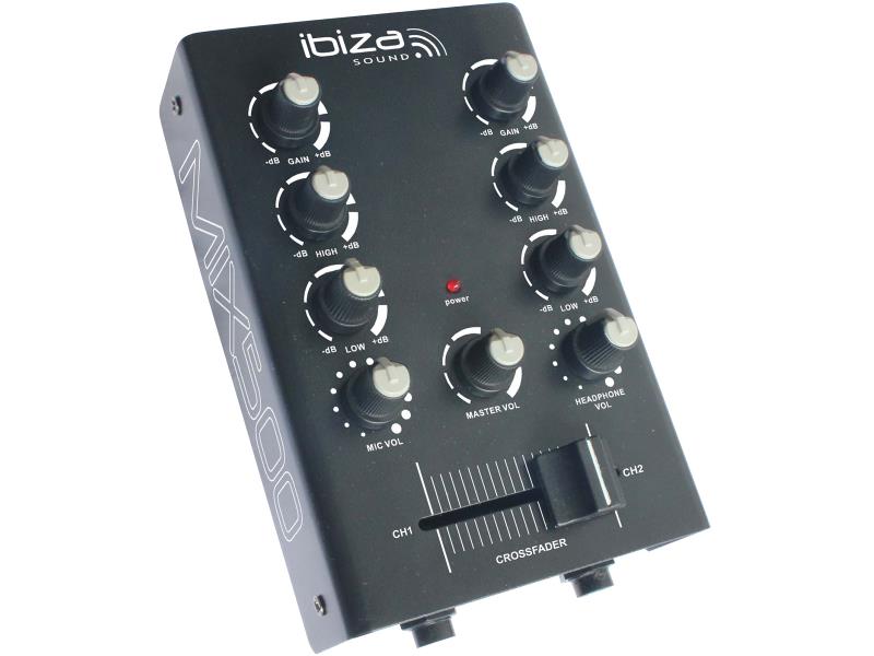 Ibiza Sound MIX500 2-kanaals mengpaneel (1)