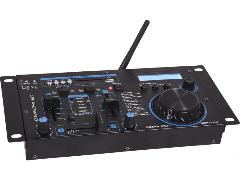 Ibiza Sound DJM160FX-BT 2-kanaals mengpaneel met 16 dsp effecten (1)