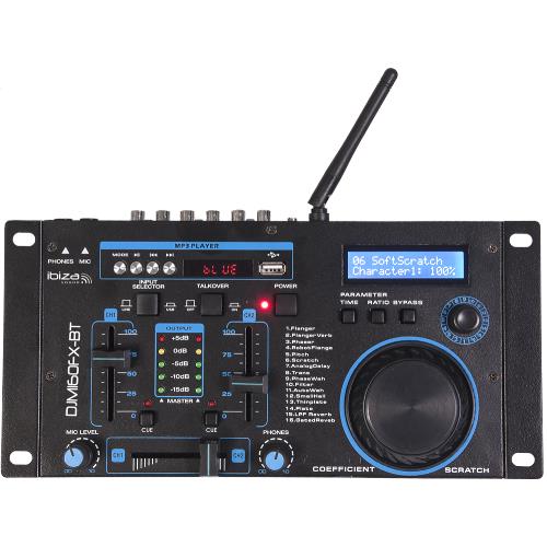 Ibiza Sound DJM160FX-BT 2-kanaals mengpaneel met 16 dsp effecten (2)