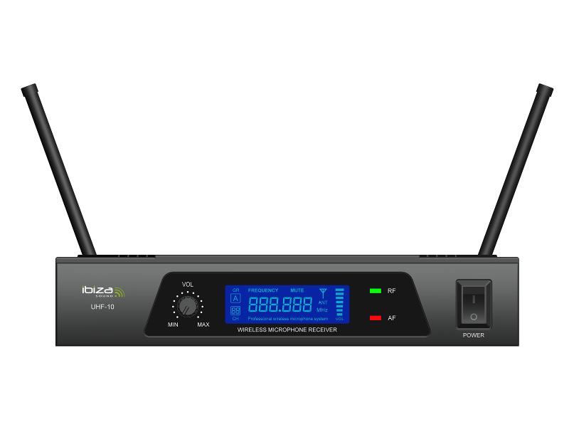 Ibiza Sound UHF10A Uhf microfoonsysteem (1)
