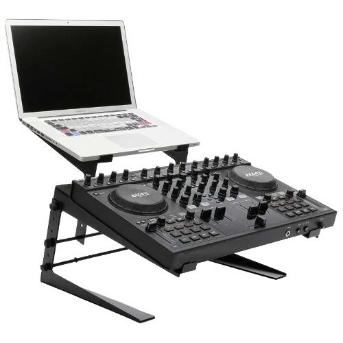 Ibiza Sound SLAP190 Dubbele dj laptop en monitor standaard (2)