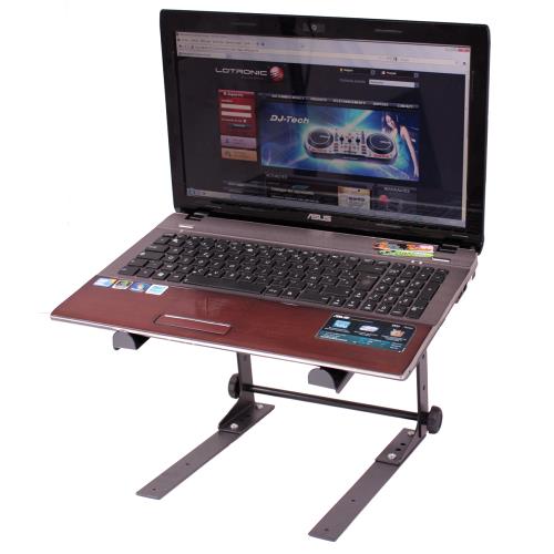 Ibiza Sound SLAP200 Dubbele dj laptop en monitor standaard (2)