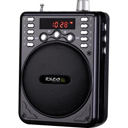 Ibiza Sound PORT1-BT Compacte luidspreker met bluetooth 30w (1)