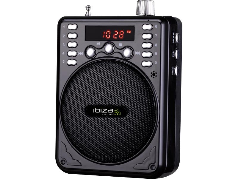 Ibiza Sound PORT1-BT Compacte luidspreker met bluetooth 30w (1)