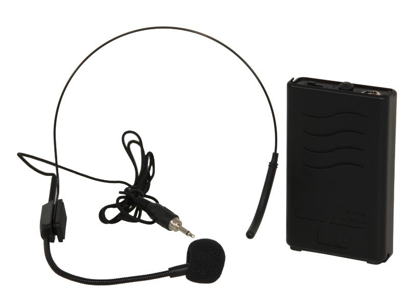 Ibiza Sound PORTUHF-HEAD Headset met zender port8-10-12-15uhf 863mhz (1)