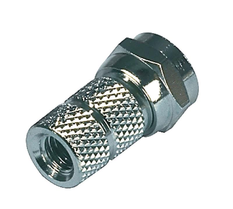 Valueline FC-011 F-connector schroef 4.5 mm