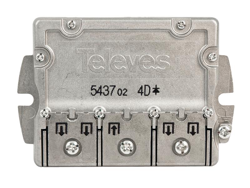 Televés 3145437 4-Way distributor 8 dB