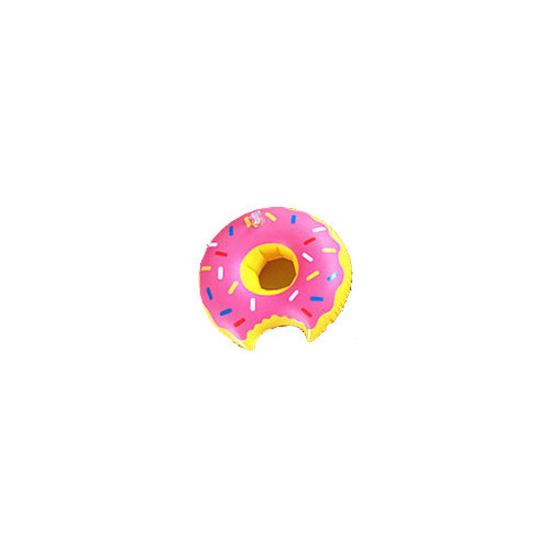 Opblaasbare donut blikhouder drankhouder zwembad