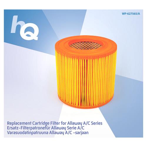 HQ WP-627565/A Stofzuiger Cartridge Filter Allaway