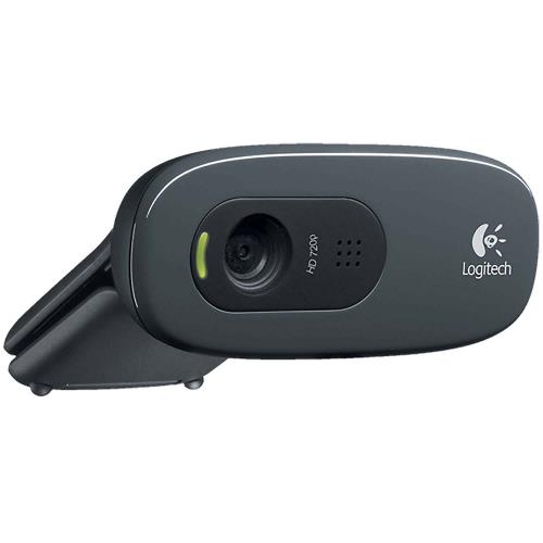 Logitech 960-001063 Webcam USB 2.0 3 MPixel 720P Zwart
