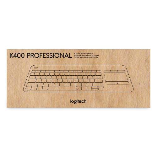 Logitech 920-007145 Draadloos Keyboard Standaard USB US International Zwart