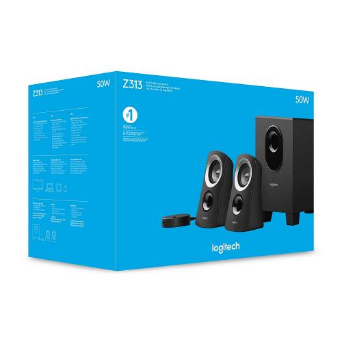 Logitech 980-000413 Speaker 3.5 mm 25 W Zwart