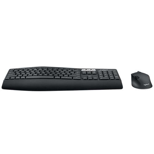 Logitech 920-008226 Draadloze Muis en Keyboard Combiverpakking Kantoor USB US International Zwart