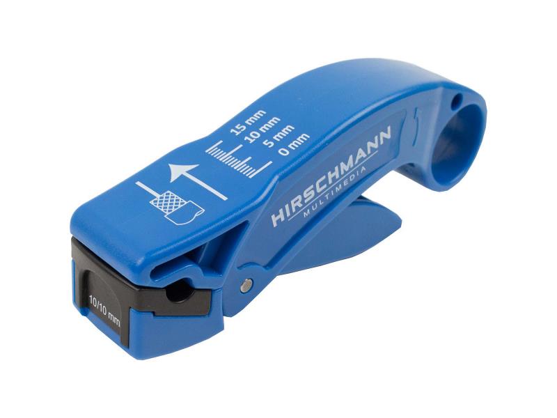 Hirschmann A000992 Stripping Pliers Coax 7 mm Blue
