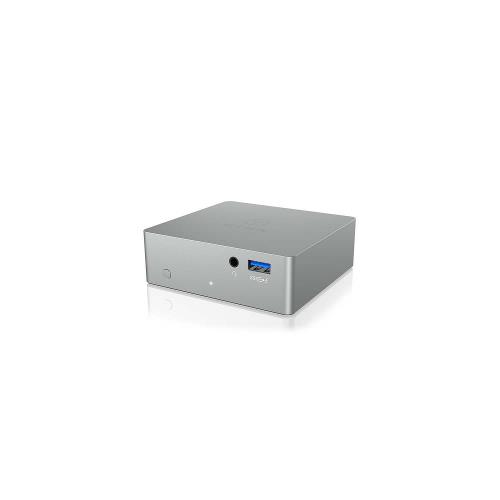 ICY BOX 60334 Dockingstation USB 3.0 Ethernet Zilver