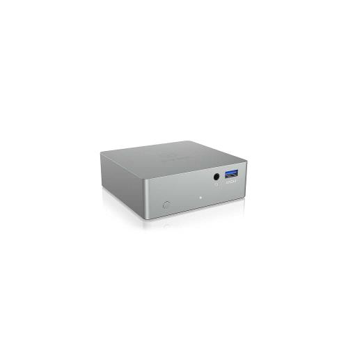 ICY BOX 60334 Dockingstation USB 3.0 Ethernet Zilver